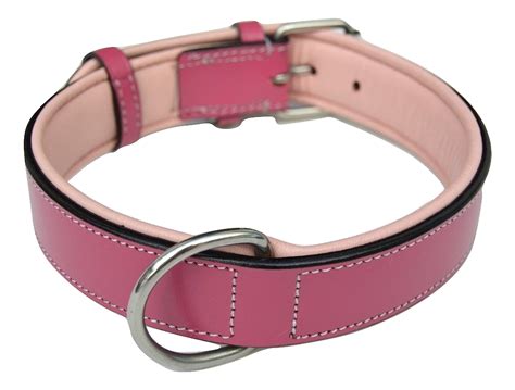 pink dog collars for large dogs